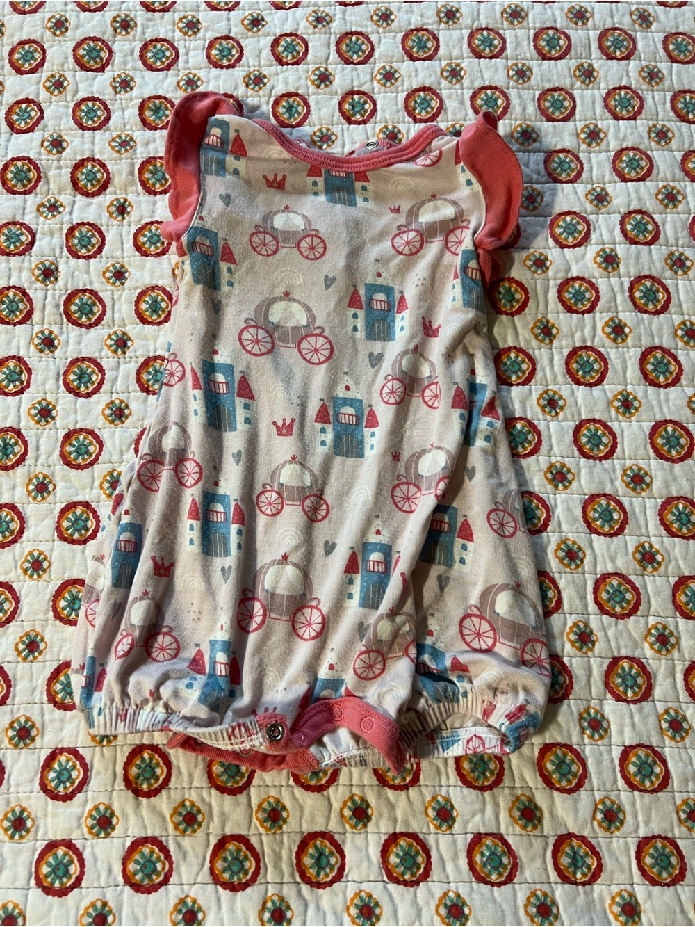 Bestaroo Bamboo Princess Bubble Romper size 6-12 months